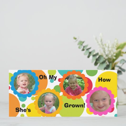 Fun Party Anniversaire Invitations (Debout devant)