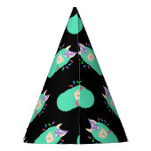 Fun Party Emoji Llama Feesthoedjes (Achterkant)