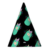 Fun Party Emoji Llama Feesthoedjes (Rechts)