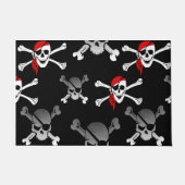 Fun Party Pirate Pattern Doormat Deurmat (Voorkant)
