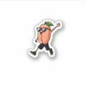 Fun Peach Sticker (Voorkant)