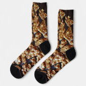 Fun Peanut Brittle Snoep Art Socks Sokken (Links)