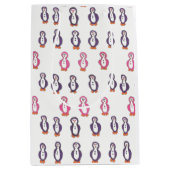 Fun Penguin Gift Bag Medium Cadeauzakje (Voorkant)