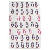 Fun Penguin Gift Bag Medium Cadeauzakje (Achterkant)