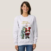 Fun Père Noël Sweatshirt (Devant entier)