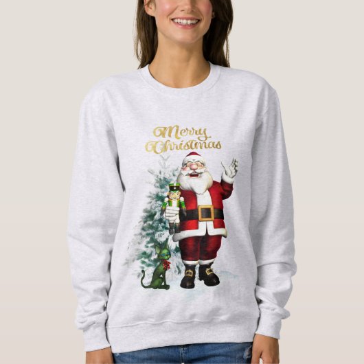 Fun Père Noël Sweatshirt (Devant)