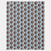 Fun Personalized Face Photo Fleece Deken (Voorkant)