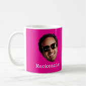 Fun Personalized Face Photo Koffiemok (Links)