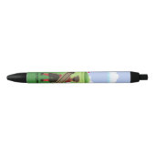 Fun Personalized Golfer op golfbaan Zwarte Inkt Pen (Voorkant)