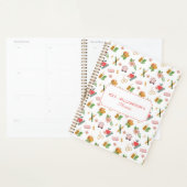 Fun Personalized School Teacher Pattern Planner (Display)