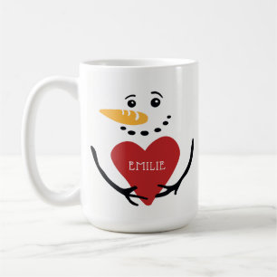 Fun Personalized Snowman Coffee Mok