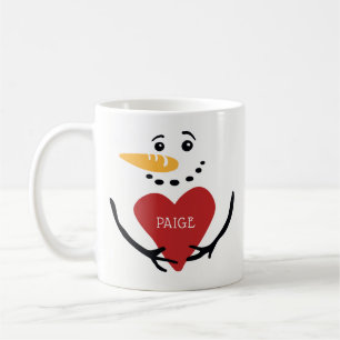 Fun Personalized Snowman Coffee Mok
