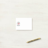 Fun Personalized TEACHER SMILES VOORDAT CHRISTMAS Post-it® Notes (Op bureau)