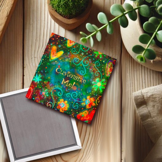 Fun Personnaliser votre propre joli aimant d'inspi