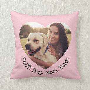 Fun Pet Foto gepersonaliseerd Beste hond Mam ooit  Kussen