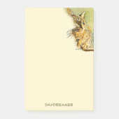 Fun Pet Sitter Kat Persoonlijke Waterverf Post-it® Notes (Voorkant)