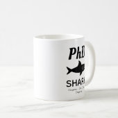 Fun PhD Shark Coffee Mug (Devant droit)