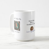 Fun Photo Birth Announcement  Personalized Mug (Devant gauche)