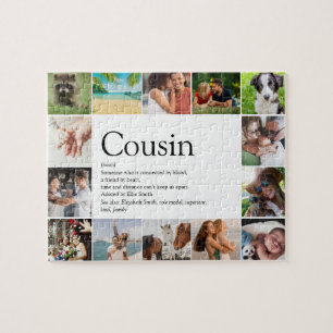 Fun Photo Collage Best Cousin Ever Definition Legpuzzel