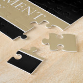 Fun Photo Retirement bevat puzzle Legpuzzel (Zijkant)