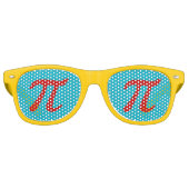Fun Pi Nerdy Geeky Party Cool Shades Lunettes de s (Devant)