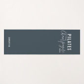 Fun Pilates First Champagne Later Gray Workout Yogamat (Voorkant (horizontaal))