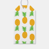 Fun Pineapple Pattern Gift Labels Cadeaulabel (Voorkant)
