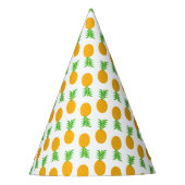 Fun Pineapple Pattern party pet Feesthoedjes (Voorkant)