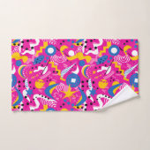 Fun Pink 1980 esthétique (Serviette à main)