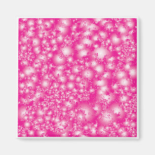 Fun PINK Abstract inktpatroon Super Splash Magneet