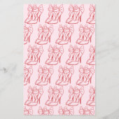 Fun Pink & Red Wie kent het bruidsspel (Achterkant)