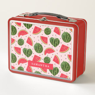 Fun Pink Watermelon Summer Fruit Pattern