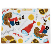 Fun Pirate bateau motif cadeau sac (Devant)