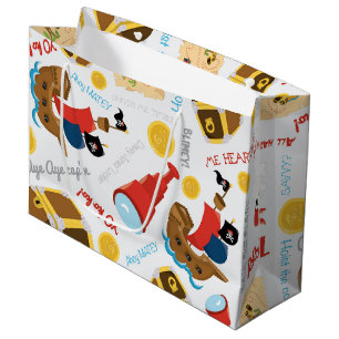 Fun Pirate bateau motif cadeau sac