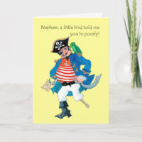Fun Pirate en Parrot komen goed voor Nephew