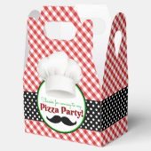 Fun Pizza Party Dank je Bedankdoosjes (Geopend)