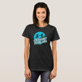 Fun Platform Diver Springboard Diving T-shirt (Voorkant volledig)