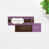 Fun Polk a Dot Hang Tags (Bureau)