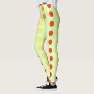 Fun Polka-stippen Artsy Leggings