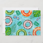 Fun Pool Party Any Age Birthday Invitation (Dos)