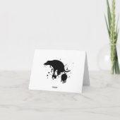 Fun Pooping Dog Kaart (Achterkant)