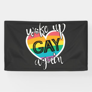 Fun pride maand lgbt werd weer homo spandoek