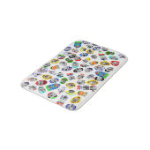 Fun Produce Barcode-Stickers Badmat (Gekanteld)