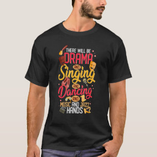 Fun Product voor acteurs-theaterstudenten Thespian T-shirt