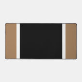 Fun Professional Black Mocha White Racing Stripes (Recto)