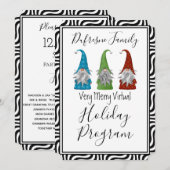 Fun Programme Vacances Virtuelles Invitation (Devant / Derrière)