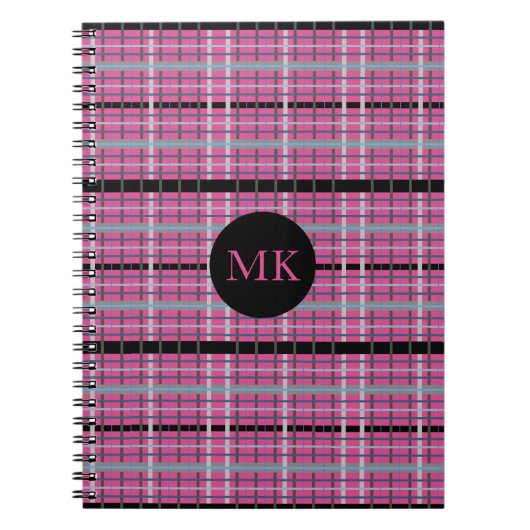 Fun Pset Monogrammed Notitieboek (Voorkant)