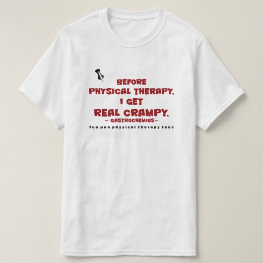 Fun Pun PTees (Gastrocnemius) T-shirt (Design voorkant)
