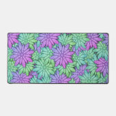 Fun Purple et Fleurs vertes (Recto)