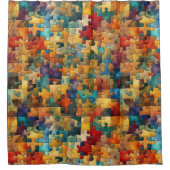 Fun, puzzle rideau de douche (Devant)